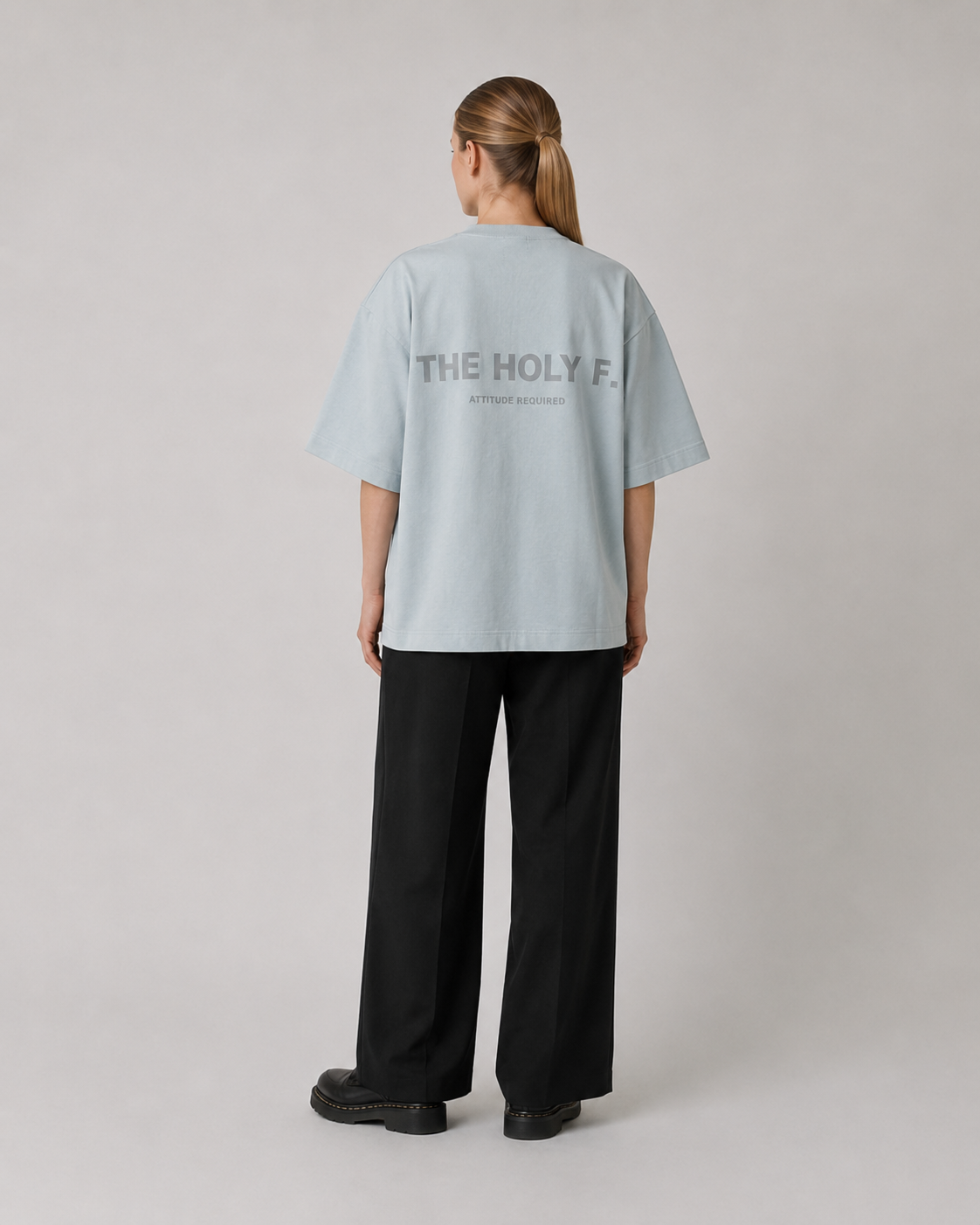 Light Blue Boxy Tee
