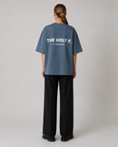 Slate Blue Boxy Tee