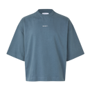 Slate Blue Boxy Tee