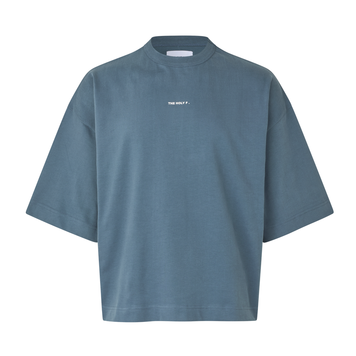 Slate Blue Boxy Tee