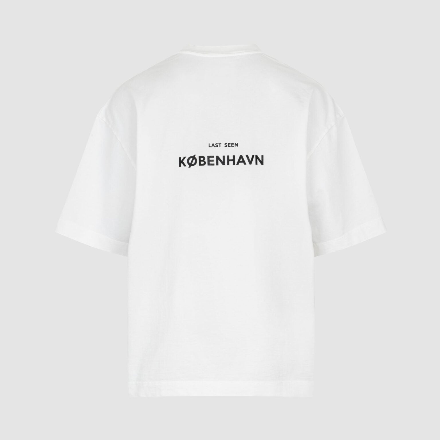 KØBENHAVN HVID T-SHIRT