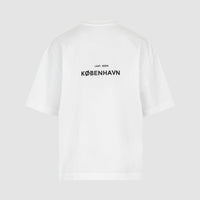 KØBENHAVN HVID T-SHIRT