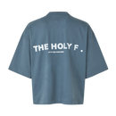 Slate Blue Boxy Tee