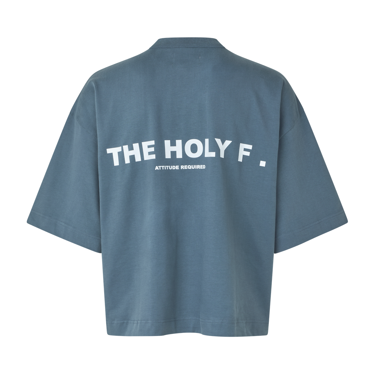 Slate Blue Boxy Tee