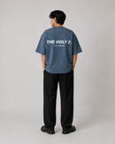 Slate Blue Boxy Tee
