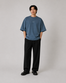 Slate Blue Boxy Tee