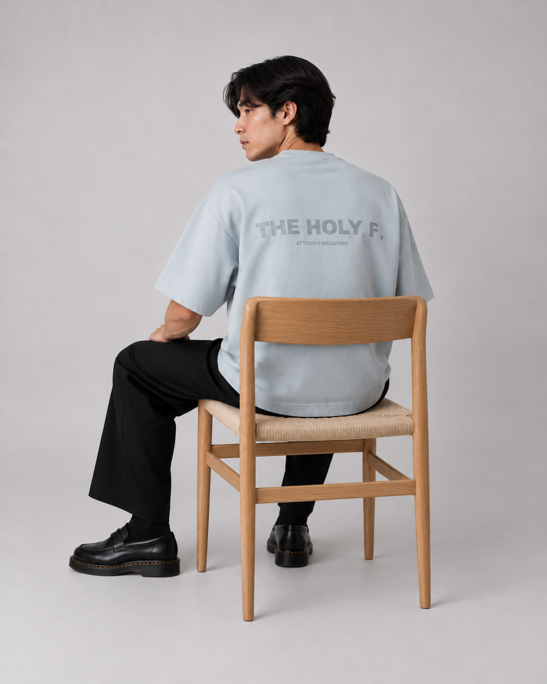 Light Blue Boxy Tee