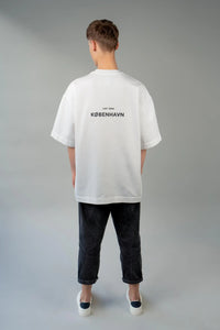KØBENHAVN HVID T-SHIRT