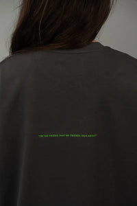 “VENNEN” STENGRÅ T-SHIRT