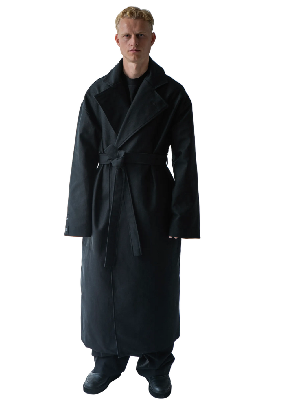 BLACK TRENCH COAT 3in1